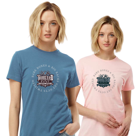 Twisted Racks Ladies Tee Circle
