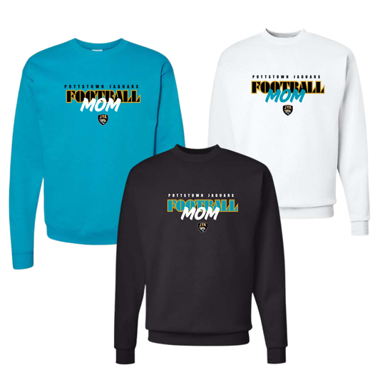 JYA Unisex Crewneck Football Mom