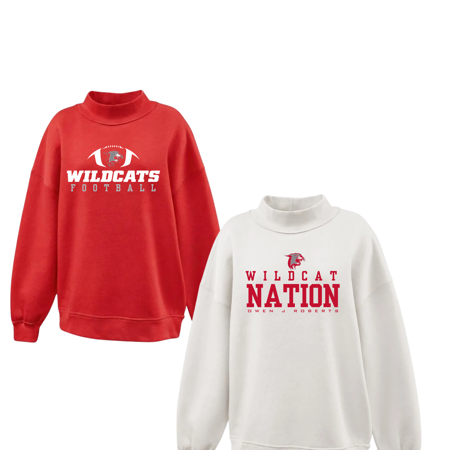 OJR Football Womens Mockneck
