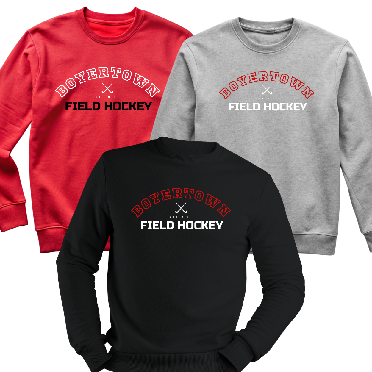 Boyertown Field Hockey Unisex Crewneck Campus