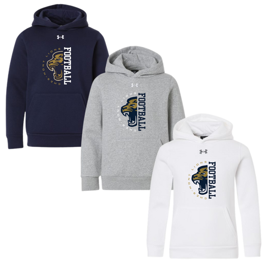 CMC Lions Under Armor Youth Hoodie - Alpha