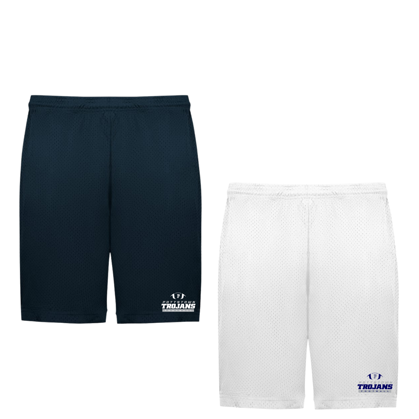 Pottstown Trojans Football Mesh 7" Shorts