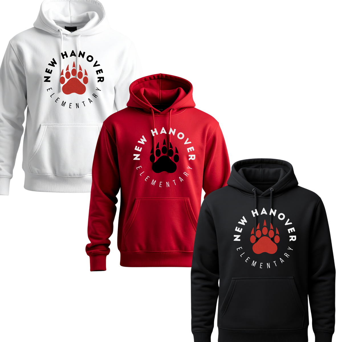 NHUF Big  Paw Unisex Hoodie