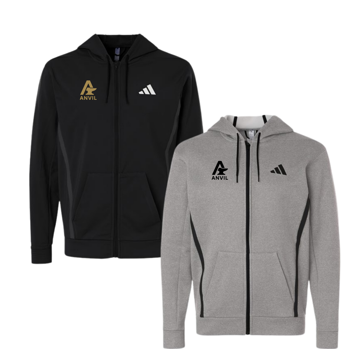 Anvil Adidas Full Zip Hoodie