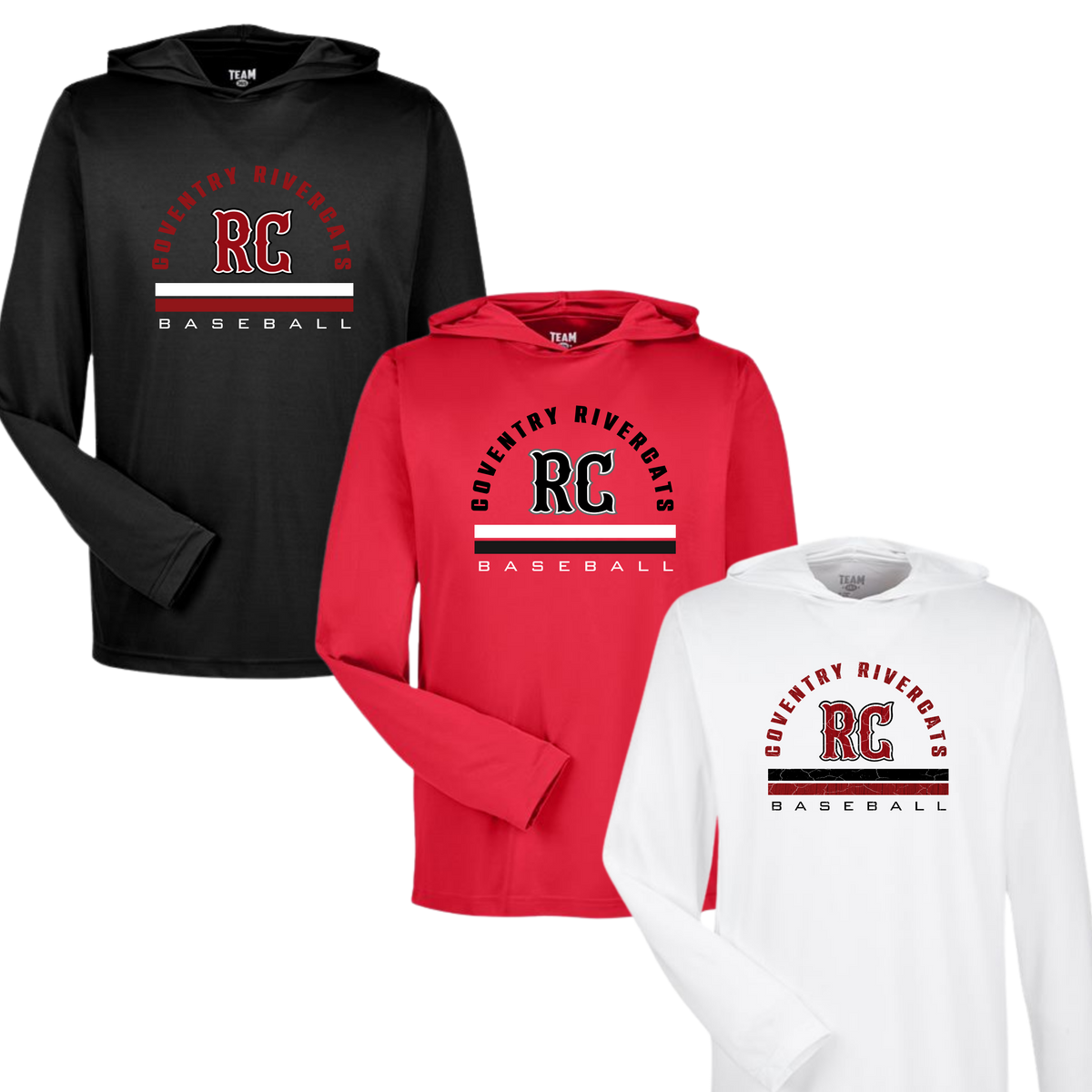 Rivercats LS Hooded Performance Tee Loop