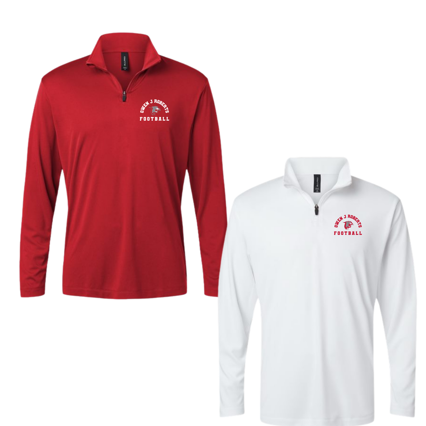 OJR Football 1/4 Zip