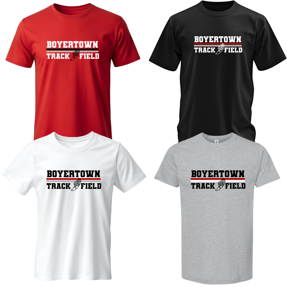Boyertown T&F Unisex Tee Standard