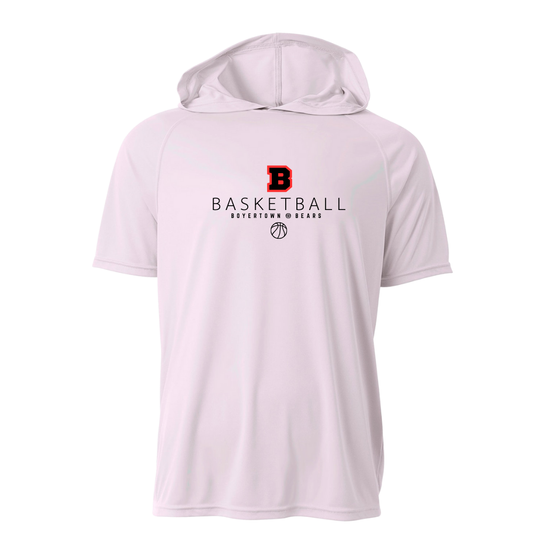 Boyertown Basketball Courtside Hoodie SS Mike Performance Tee