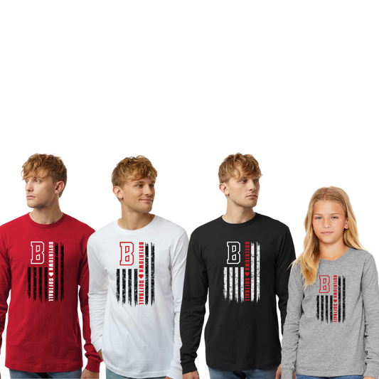 Boyertown Optimist Softball LS Tee Nation