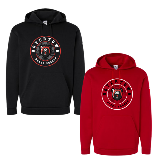 Boyertown Boys Soccer Adidas Brand Hoodie - Corner