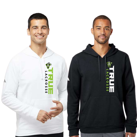True Lacrosse Adidas Fleece Unisex Hoodie Vertical