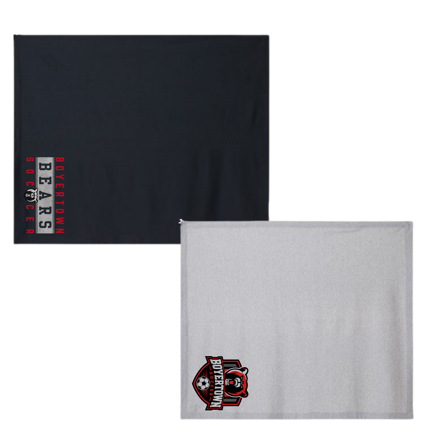 Boyertown Boys Soccer Stadium Blanket 50x60