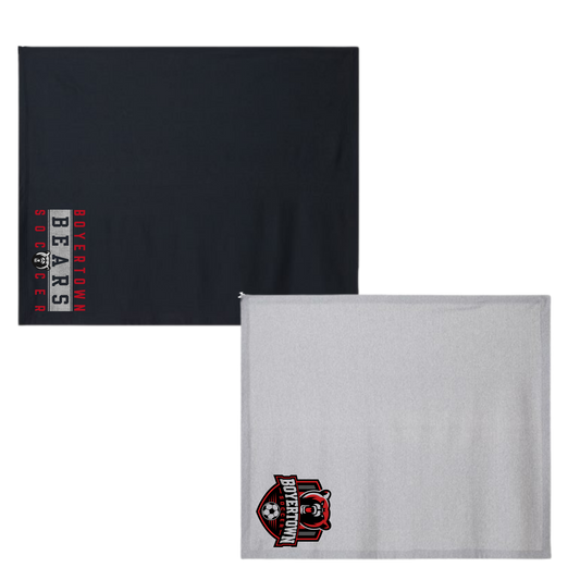 Boyertown Boys Soccer Stadium Blanket 50x60
