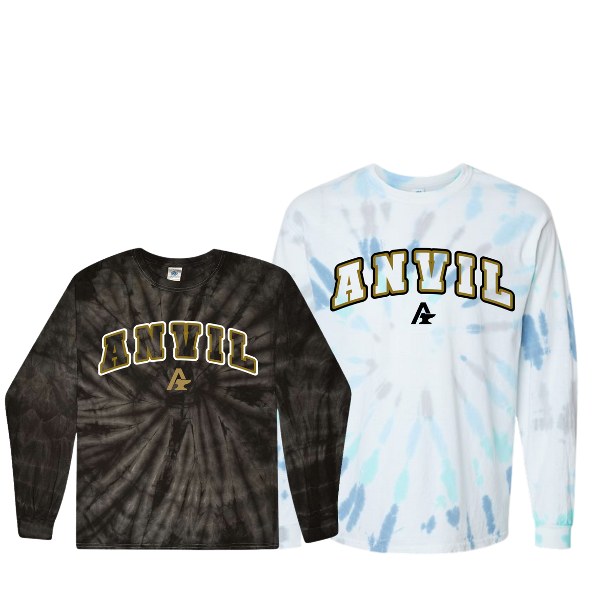 Anvil Unisex LS Tie Dye Tee
