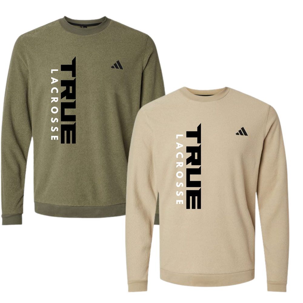 True Lacrosse Adidas Terry Loop Crewneck