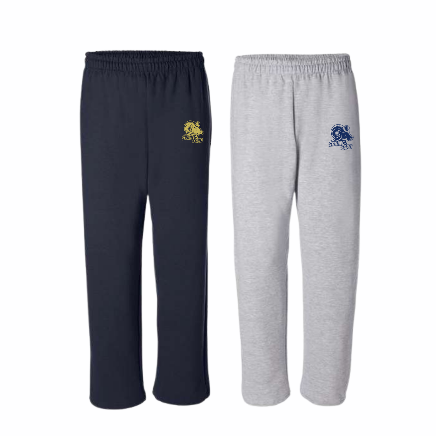 SFO Open Bottom Adult Sweatpants Ram Official