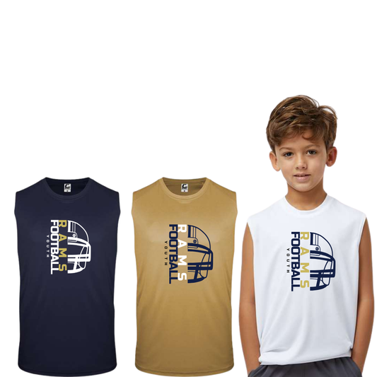 SFYFC Youth Sleeveless Training Tee Facemask