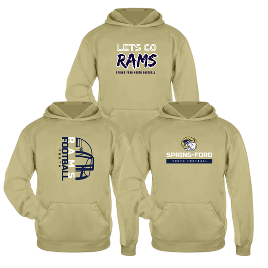 SFYFC Youth Vegas Gold Hoodie