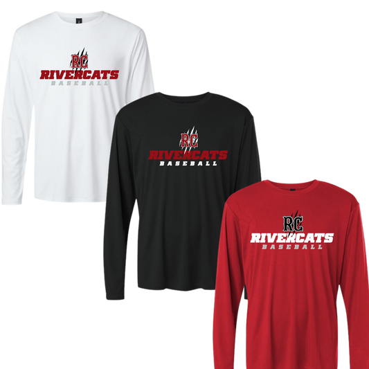 Rivercats Unisex LS Dri Fit Tee Dugout