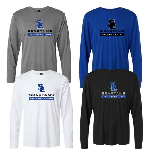 Southern Lehigh Cheer Unisex Long Sleeve Performance Tee - Campus