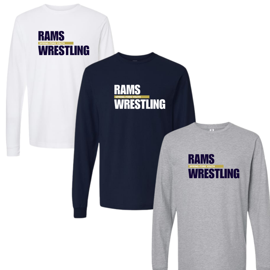 Spring-Ford Wrestling Icon Toughness LS Cotton Tee