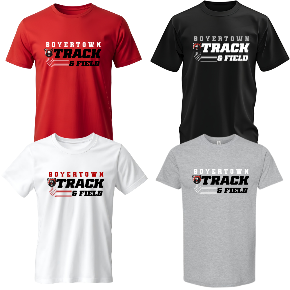 Boyertown T&F Unisex Tee Hurdle