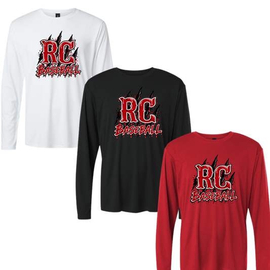 Rivercats Unisex LS Dri Fit Tee Drip