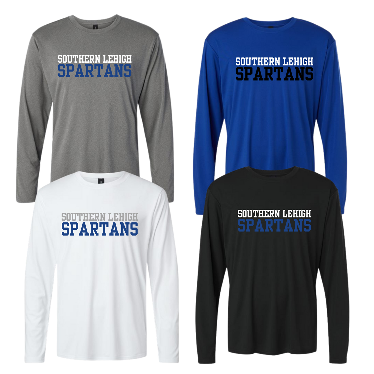 Southern Lehigh Cheer Unisex Long Sleeve Performance Tee - Standard