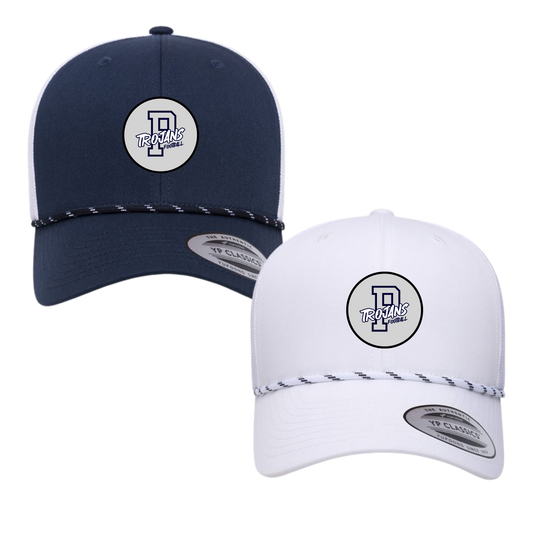 Pottstown Trojans Football Patch Snapback Hat