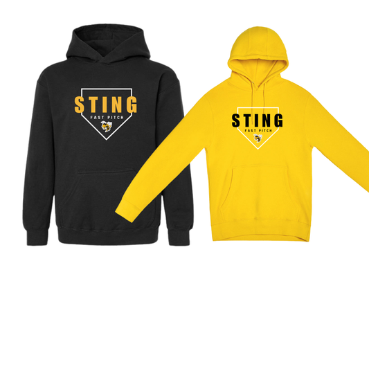 Sting Softball Unisex Hoodie Slide