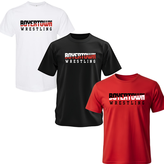 Boyertown MS Wrestling Unisex Tee ( Dri Fit Or Blended )