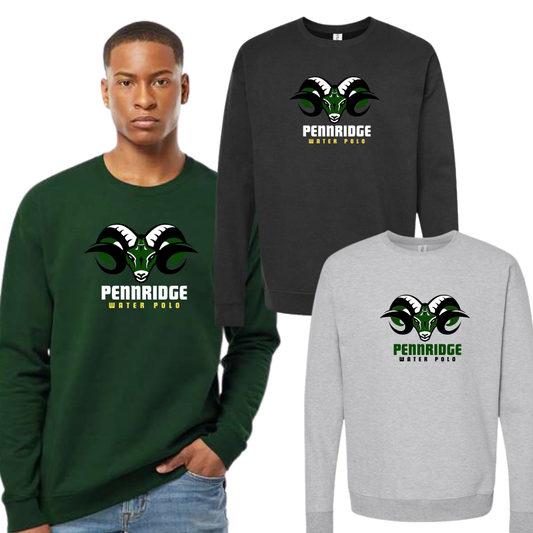 Pennridge Water Polo Unisex Crewneck Sweatshirt Official