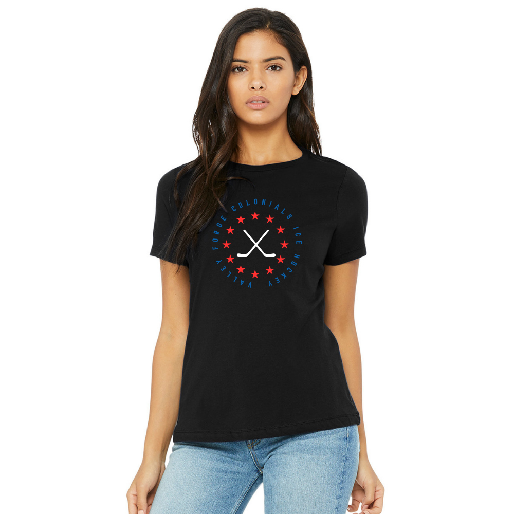 Colonials Center Ice Womens Tee