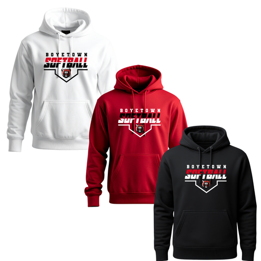 Boyertown MSW Softball Hoodie Split