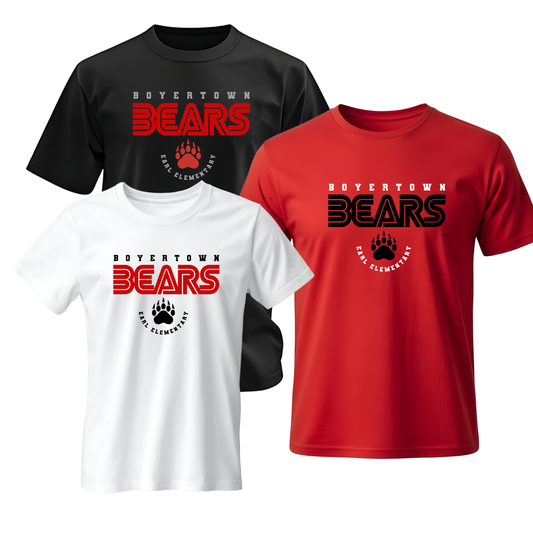 Earl Elementary Unisex Blended Tee BEARS