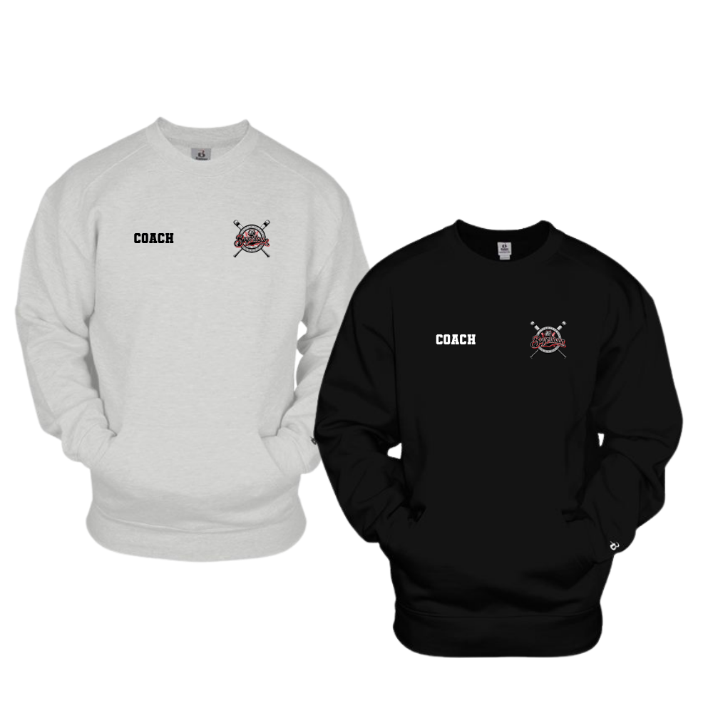 BMBL Coach Badger Crewneck With Front Pouch Pocket