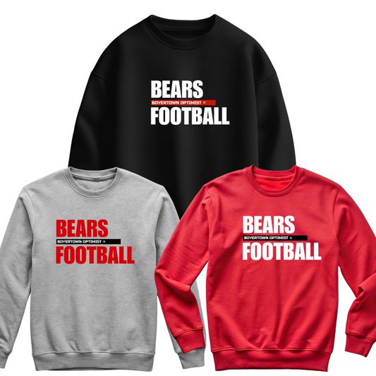 Boyertown Youth Football Unisex Crewneck Icon