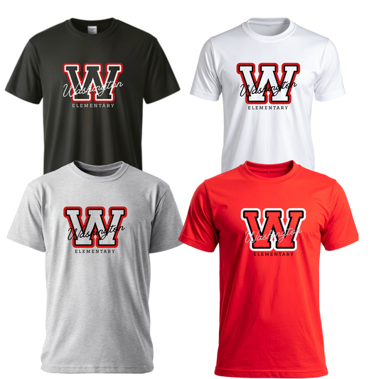 Washington Elementary Unisex Blended Big W