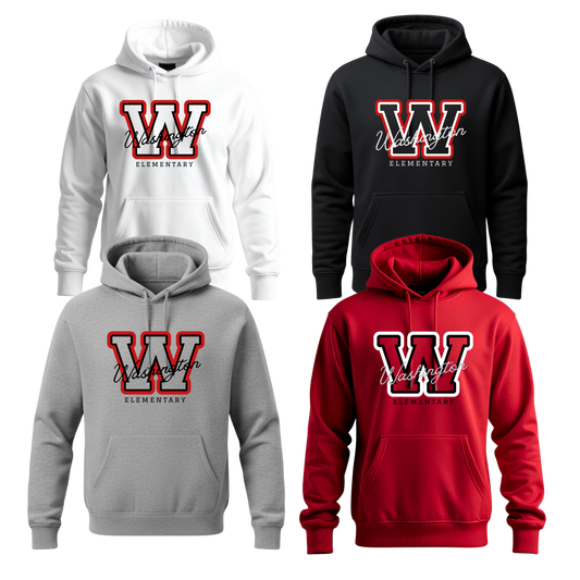 Washington Elem Unisex Hoodie Big W