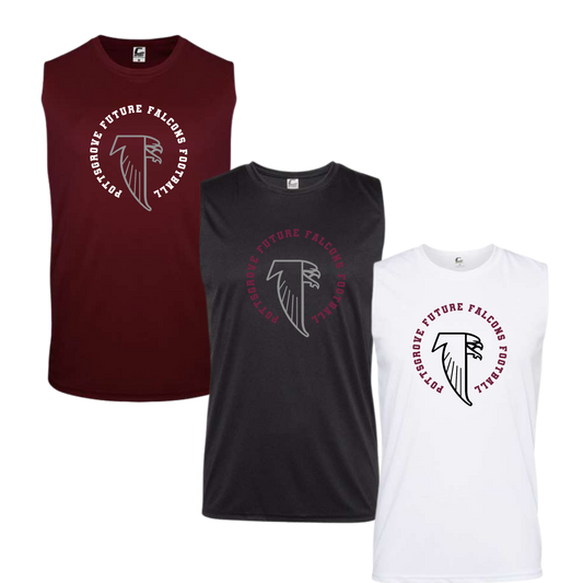 PGFF Unisex Performance Sleeveless Tee - Hustle