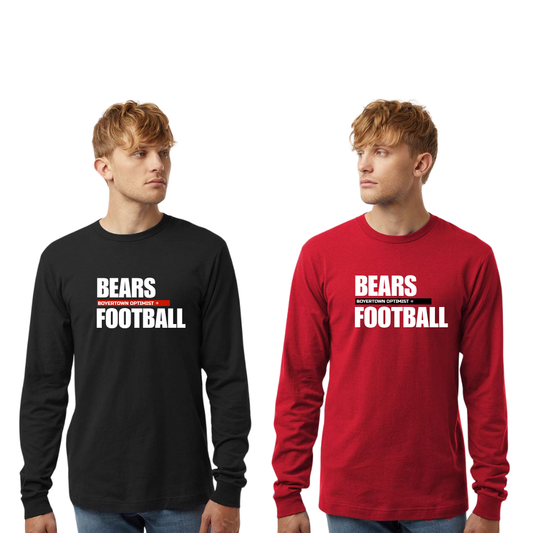 Boyertown Optimist Football LS Cotton Tee Unisex ICON