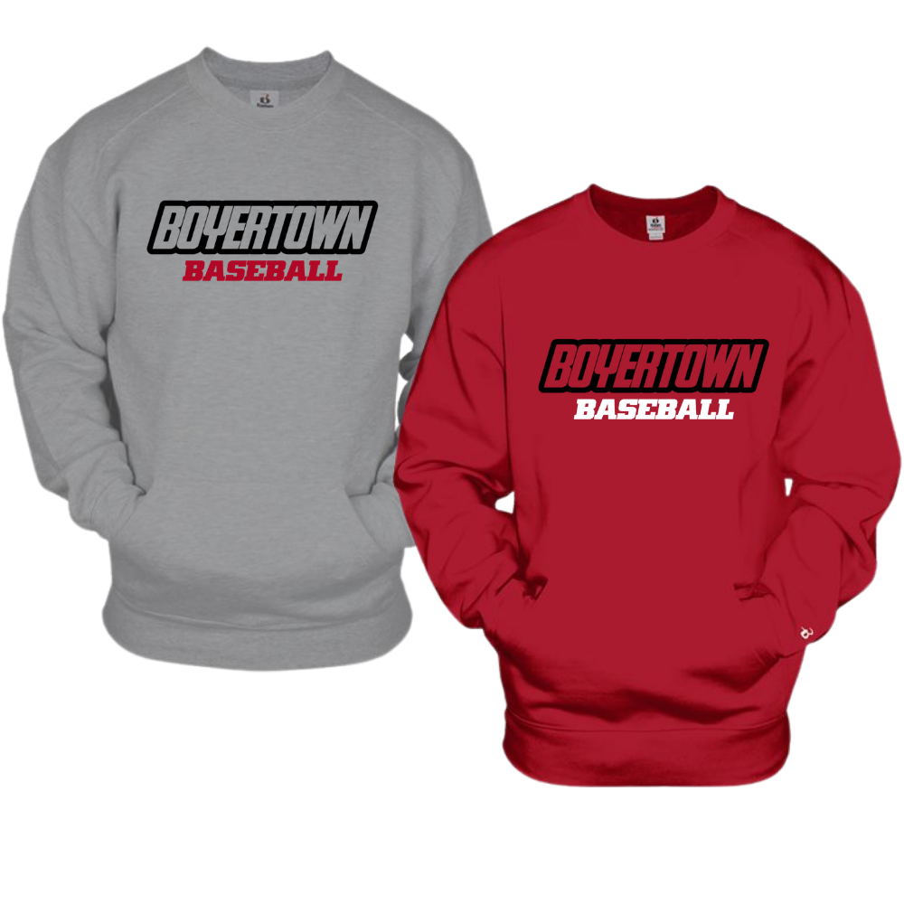 BMBL Adult Crewneck W/ Front Pouch Hollow