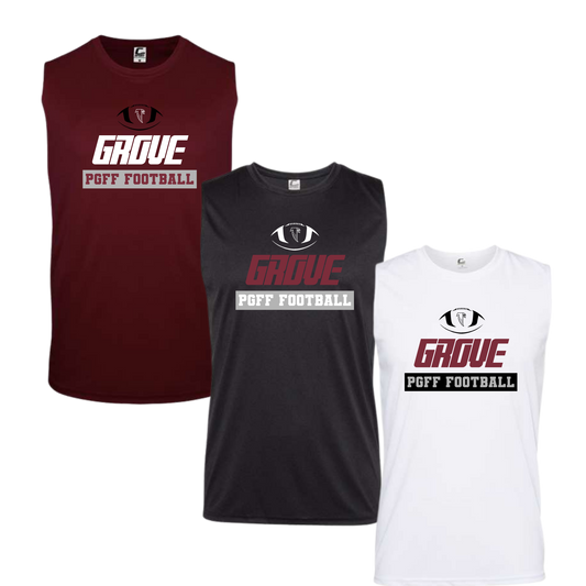 PGFF Unisex Performance Sleeveless Tee - Grove