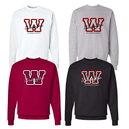 Washington Elementary Crewneck Unisex Big W