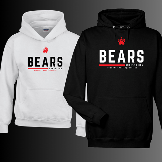 Bears Wrestling Hoodie Epic Design