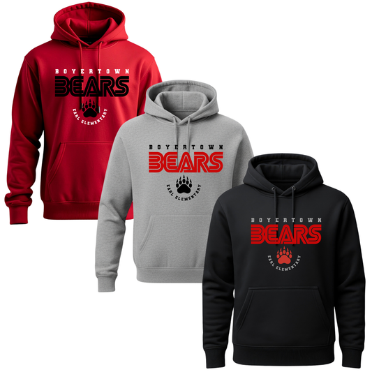 Earl Elementary Unisex Hoodie BEARS