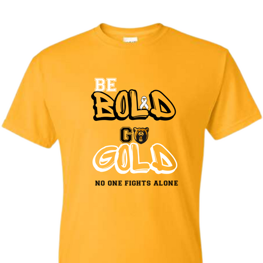 Bears Cheer HOCO Gold Out Tee