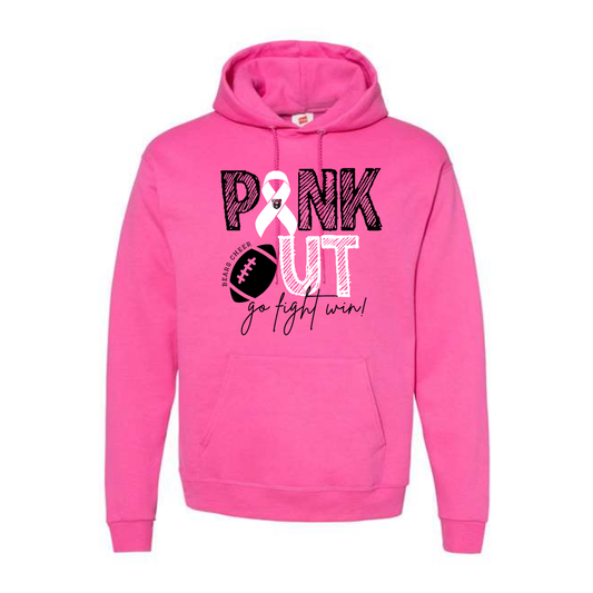 Pink Out Hoodie - BASH CHEER STL