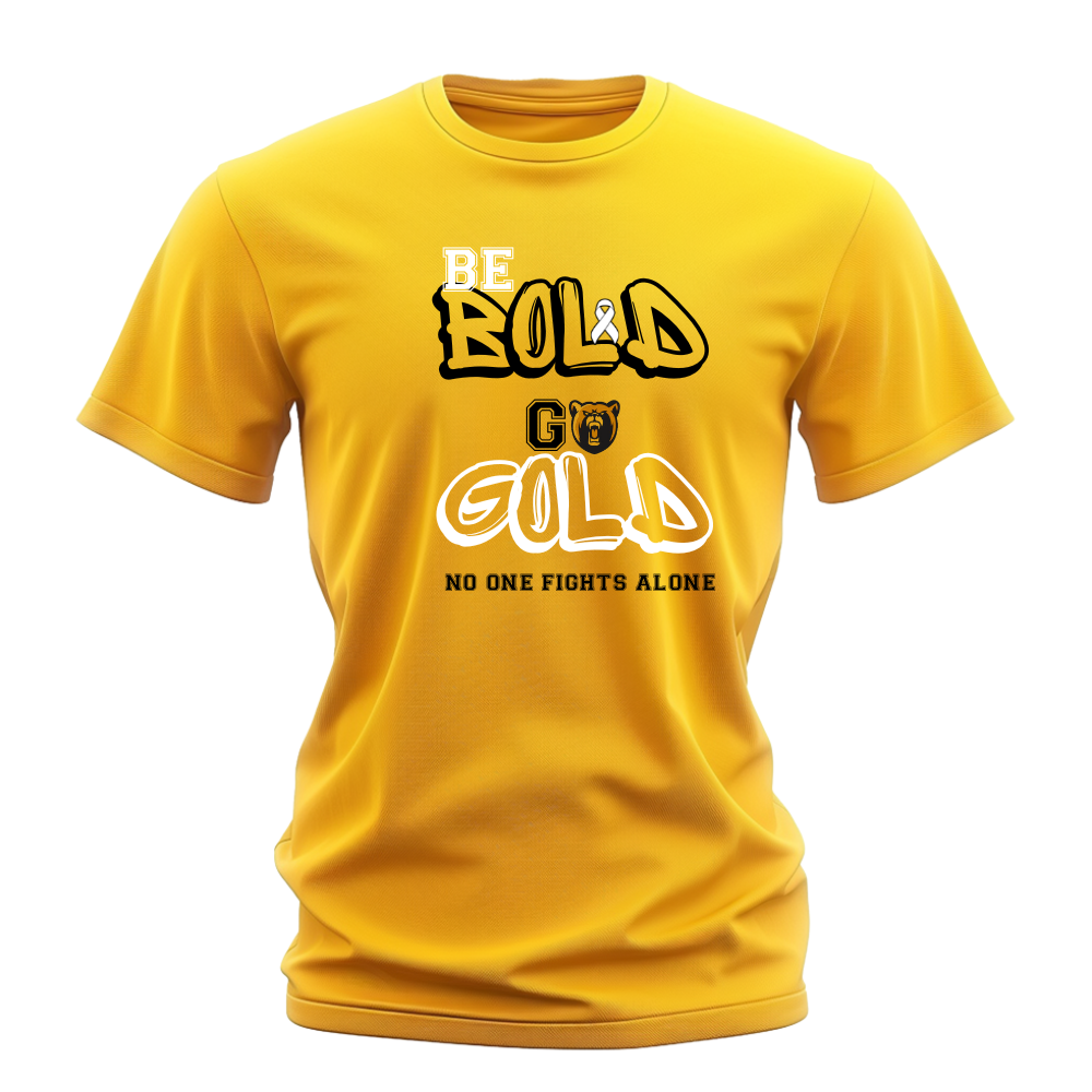 Gold Out Tee - BASH CHEER HOCO STL