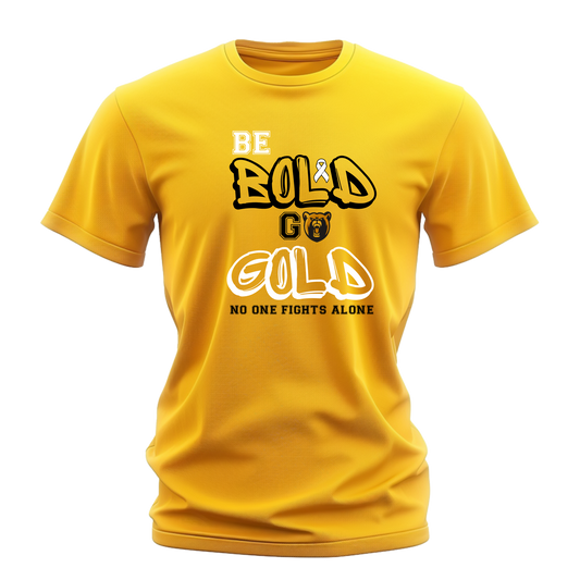 Bears Cheer HOCO Gold Out Tee